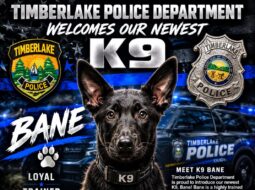 Timberlake Police Department welcomes K9 Bane to the Ohio police force